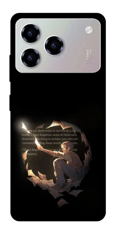 Чохол на ZTE Blade A76 Omniscient Reader's v2 фото 1 з 1