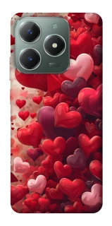 Чехол на Realme C61 Many hearts фото 1 из 1