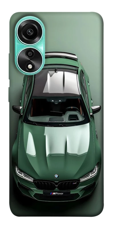 Чехол на Oppo A78 4G BMW green фото 1 из 1