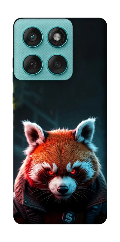 Чехол на Motorola Edge 60 Fusion Cyber Red Panda фото 1 из 1