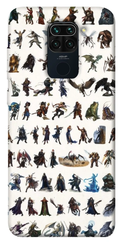 Чехол на Xiaomi Redmi Note 9 / Redmi 10X Character Selection фото 1 из 1