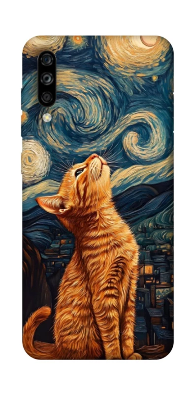 Чехол на ZTE Blade A7s (2019) van gogh cat фото 1 из 1