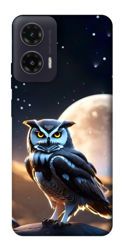 Чехол на Motorola Moto G35 Cyber ​​owl фото 1 из 1