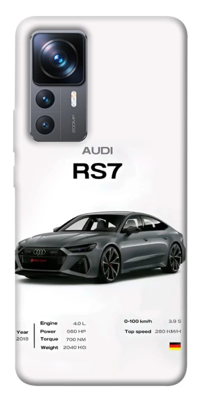 Чехол на Xiaomi 12T / 12T Pro Audi RS7 фото 1 из 1