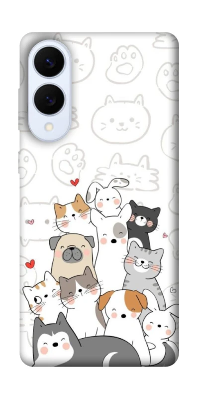 Чехол на Samsung Galaxy S25 Edge Funny Pets фото 1 из 1