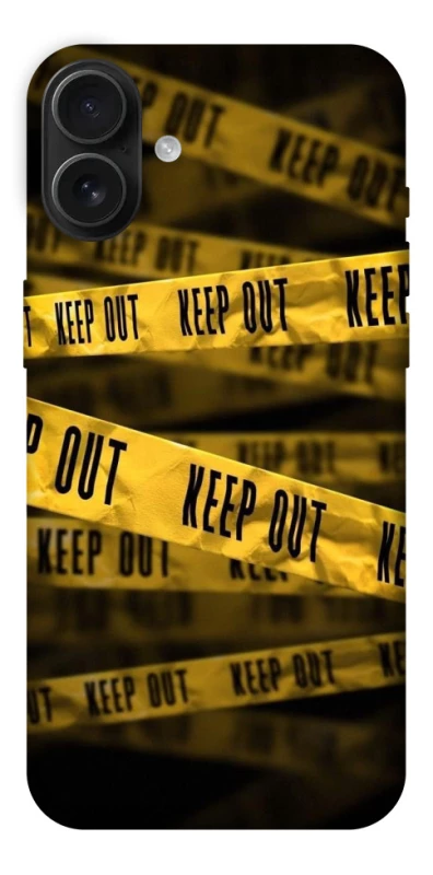Чехол на Apple iPhone 16 Plus keep out фото 1 из 1