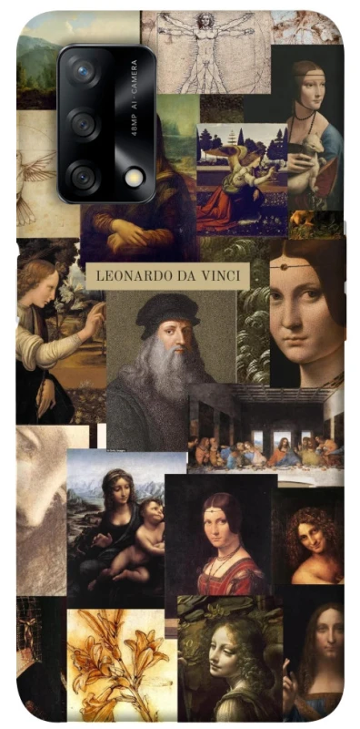 Чехол на Oppo A74 4G Leonardo da Vinci фото 1 из 1