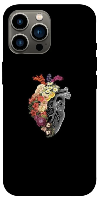 Чохол на Apple iPhone 12 Pro Max (6.7") Heart with flowers фото 1 з 1