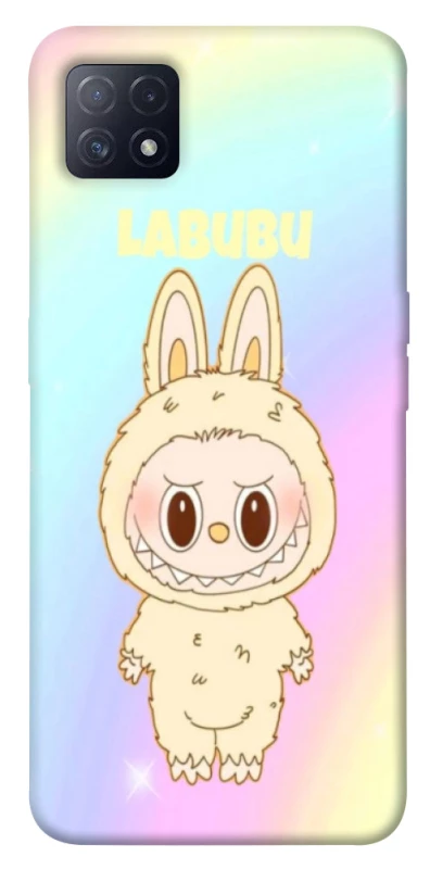Чохол на Oppo A72 5G / A73 5G Fluffy Rainbow Labubu фото 1 з 1
