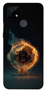 Чохол на Realme C21 Fire Bitcoin фото 1 з 1