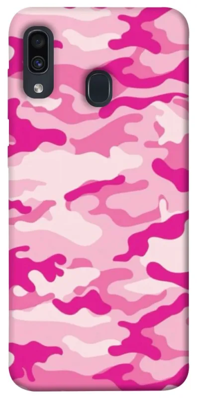 Чехол на Samsung Galaxy A20 / A30 camouflage pink фото 1 из 1