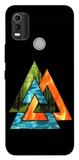 Чехол на Nokia C21 Plus Валькнут v4 фото 1 из 1