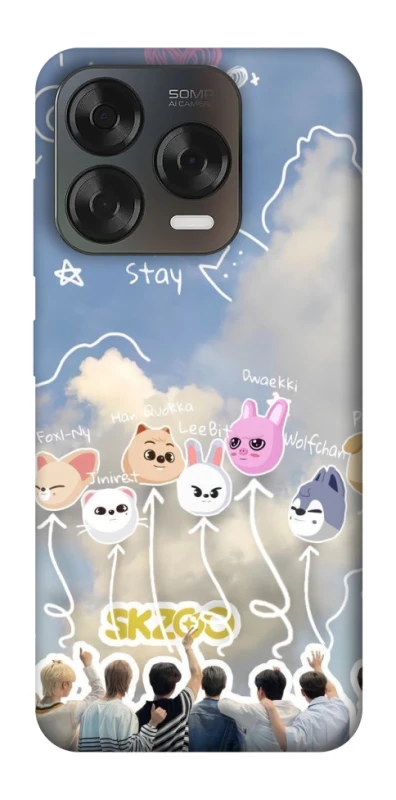 Чехол на ZTE Blade V70 Design Stray Kids Full Force фото 1 из 2