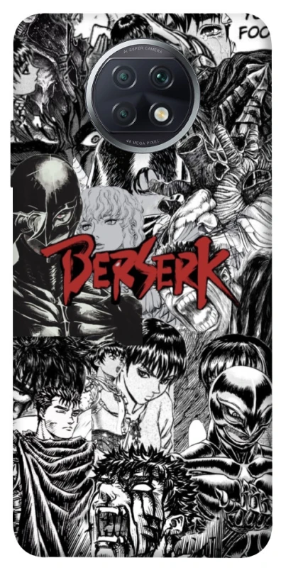 Чехол на Xiaomi Redmi Note 9 5G / Note 9T Berserk Collage фото 1 из 1