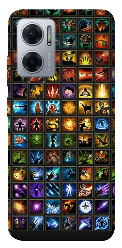 Чохол на Xiaomi Redmi Note 11E Abilities menu ver.3 фото 1 з 1