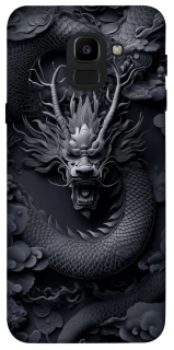 Чохол на Samsung J600F Galaxy J6 (2018) black dragon фото 1 з 1