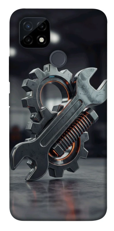 Чехол на Realme C12 Mechanic фото 1 из 1