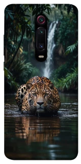 Чехол на Xiaomi Redmi K20 / K20 Pro / Mi9T / Mi9T Pro Leopard in water фото 1 из 1
