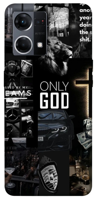Чохол на Oppo Reno 7 4G Only God фото 1 з 1