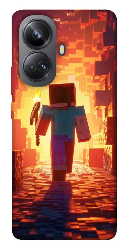Чохол на Realme 10 Pro+ Minecraft adventure фото 1 з 1