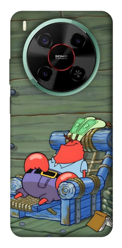 Чохол на ZTE Nubia V70 Max Mr.Krabs фото 1 з 1