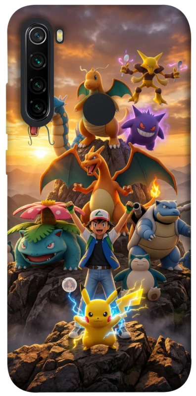 Чехол на Xiaomi Redmi Note 8 Pokemon фото 1 из 1