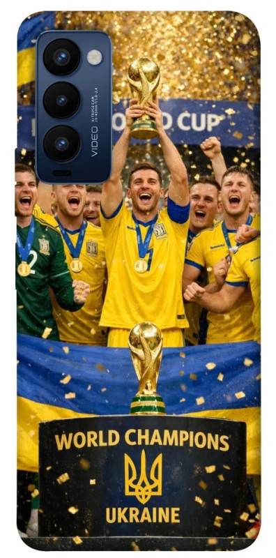 Чехол на TECNO Camon 18 UA-Football ver.5 фото 1 из 1