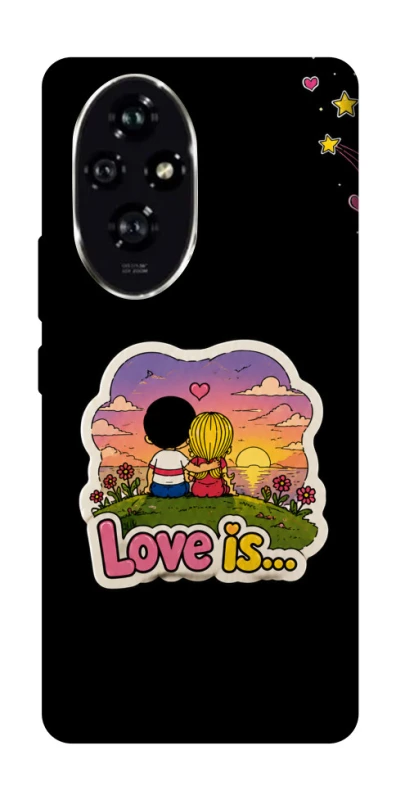 Чехол на Honor 200 Love is ver.5 фото 1 из 1