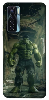 Чохол на TECNO Camon 17 Pro Angry Hulk фото 1 з 1