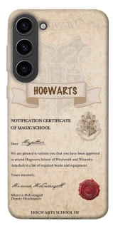 Чехол на Samsung Galaxy S23 The Hogwarts acceptance letter фото 1 из 1