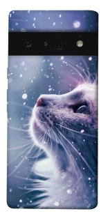 Чехол на Google Pixel 6 Pro Snow cat фото 1 из 1