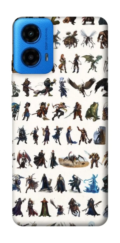 Чохол на Motorola Moto G45 Character Selection фото 1 з 1