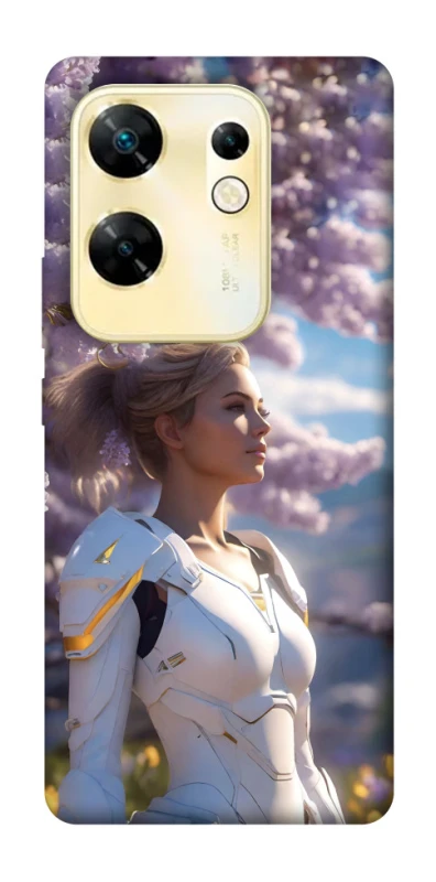 Чохол на Infinix Zero 30 4G Cyber space girl ver.1 фото 1 з 1