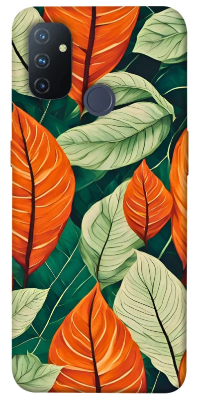 Чехол на OnePlus Nord N100 Leaves фото 1 из 1