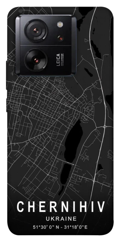 Чехол на Xiaomi 13T Pro Chernihiv map фото 1 из 1