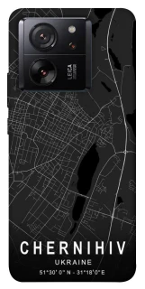 Чехол на Xiaomi 13T Pro Chernihiv map фото 1 из 1