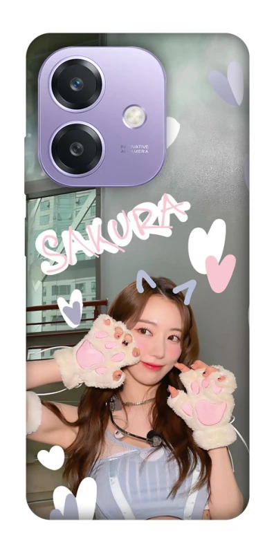 Чохол на Oppo A40m Sakura - LE SSERAFIM фото 1 з 1