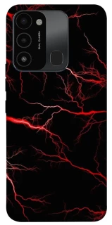 Чохол на TECNO Spark 8C Червона молнія фото 1 з 1