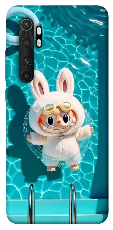 Чехол на Xiaomi Mi Note 10 Lite Labubu in the pool ver.2 фото 1 из 1