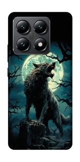 Чехол на Xiaomi 14T Волк под луной фото 1 из 1