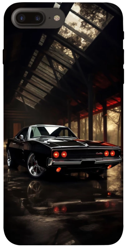 Чохол на Apple iPhone 7 plus / 8 plus Black classic car фото 1 з 1