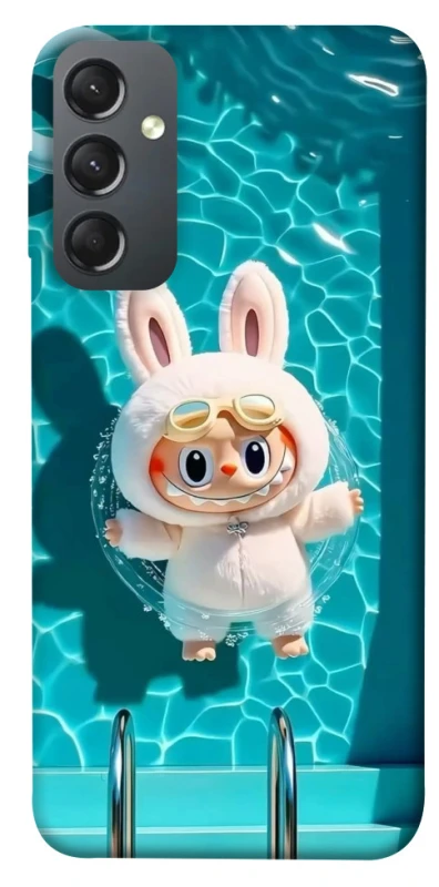 Чохол на Samsung Galaxy A24 4G Labubu in the pool ver.2 фото 1 з 1