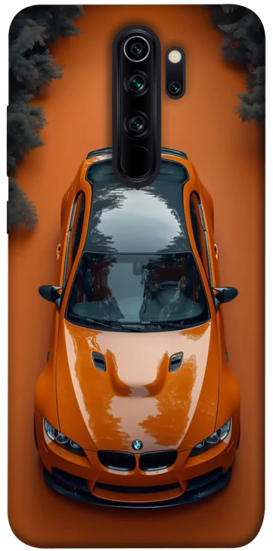 Чехол на Xiaomi Redmi Note 8 Pro BMW orange фото 1 из 1