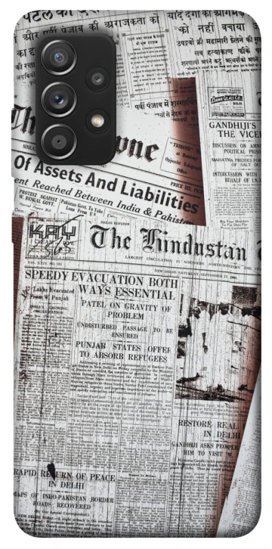 Чохол на Samsung Galaxy A52 4G / A52 5G Газети фото 1 з 1