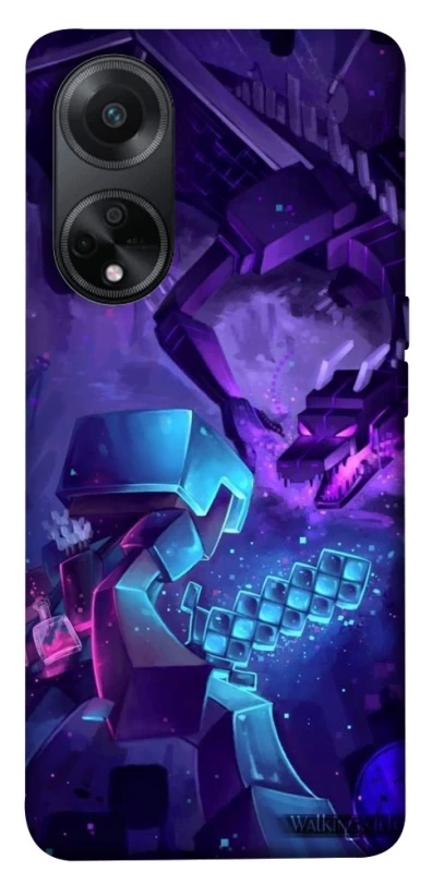Чохол на Oppo A58 4G Minecraft dragon фото 1 з 1