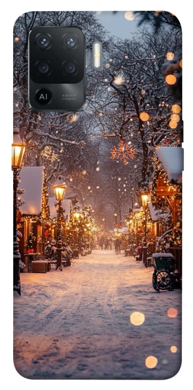 Чохол на Oppo Reno 5 Lite Новорічний v50 фото 1 з 1