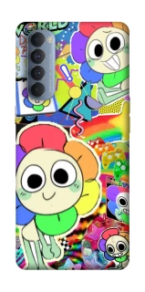 Чохол на Oppo Reno 4 Pro Dandy world collage фото 1 з 1