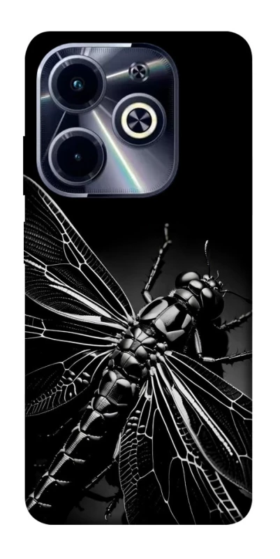 Чехол на Infinix Hot 40i Black dragonfly фото 1 из 1