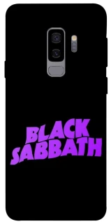 Чехол на Samsung Galaxy S9+ Black Sabbath logo ver.1 фото 1 из 1