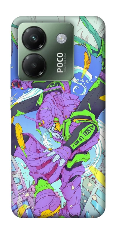 Чохол на Xiaomi Poco M7 pro 5G Євангеліон v2 фото 1 з 1